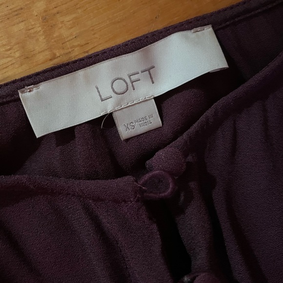 LOFT balloon sleeve dress - Picture 3 of 4